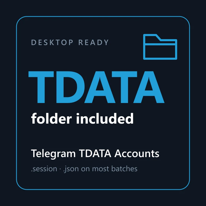 Buy Telegram TDATA Accounts